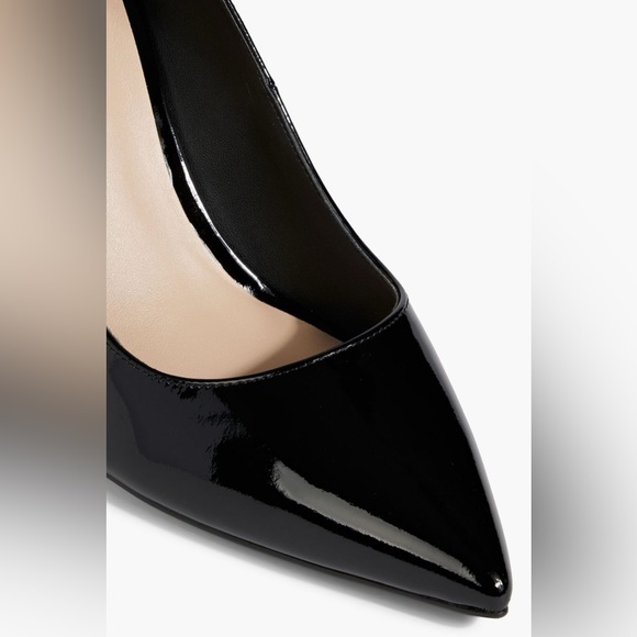 NWOT Stuart Weitzman Leigh 95 Patent Classic Black Pumps Size 9 - Picture 5 of 11
